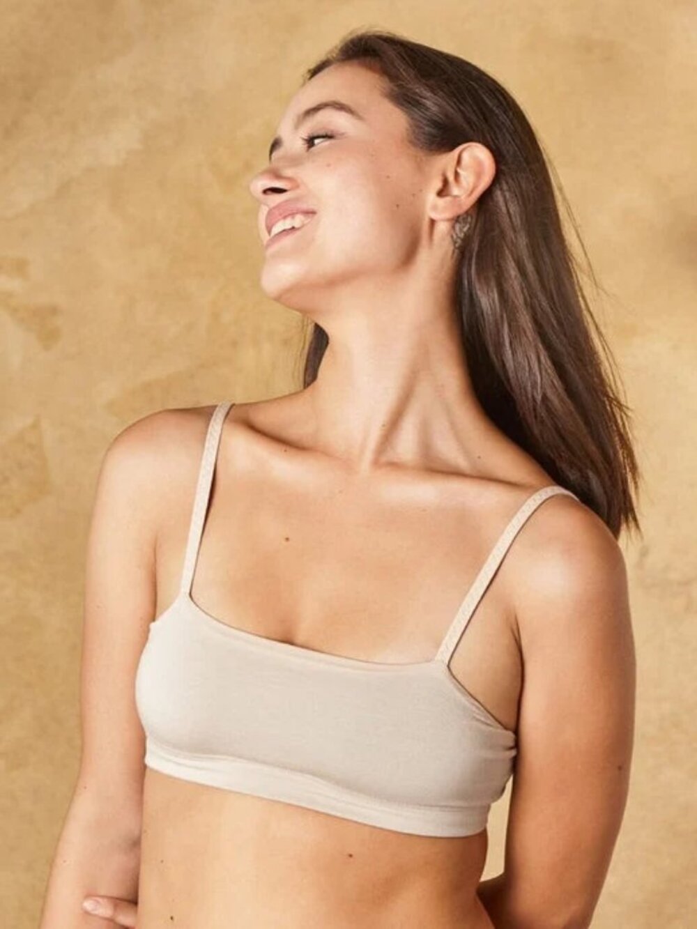 Huha Mineral Undies Nude Wireless Tata Bralette - Size L